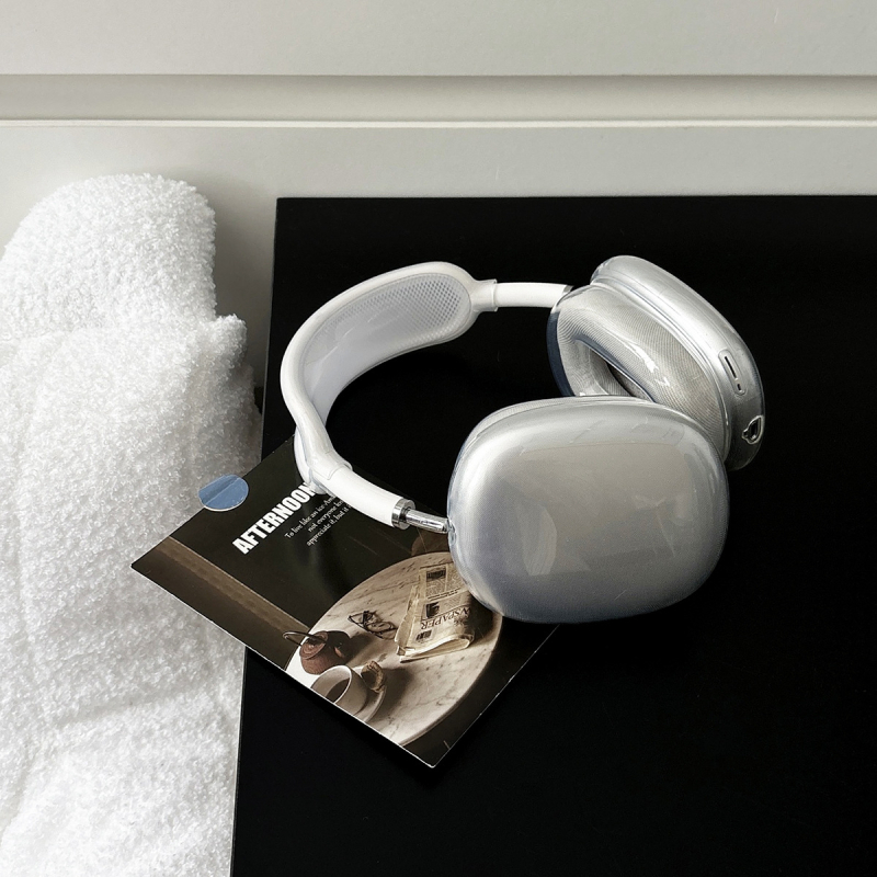 Защитен калъф за AirPods Max - прозрачен TPU, инжекционно формован, съвместим с AirPods Max