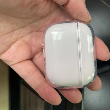 AirPods Pro 3 защитен калъф, прозрачен TPU, инжекционно формован, съвместим с Apple