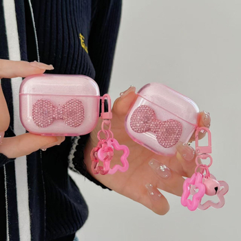 AirPods lieta ar loku dizainu, TPU materiāls, Preces kods 998898, Vispārīgs stils, Līmēšanas konstrukcija, Pielāgošana iespējama