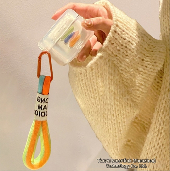 Pouzdro na AirPods pre Apple – Graffiti dúha, TPU, reliéfny kreslený dizajn, prispôsobiteľný, kompatibilný s AirPods 1/2/3/4 a Pro/Pro2