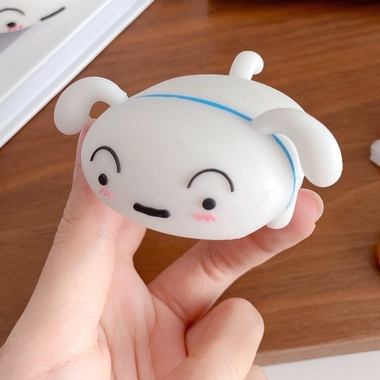 Калъф за AirPods Pro 2/3 поколение, мультяшен дизайн, PC материал, Инжекционно формован, съвместим с AirPods Pro