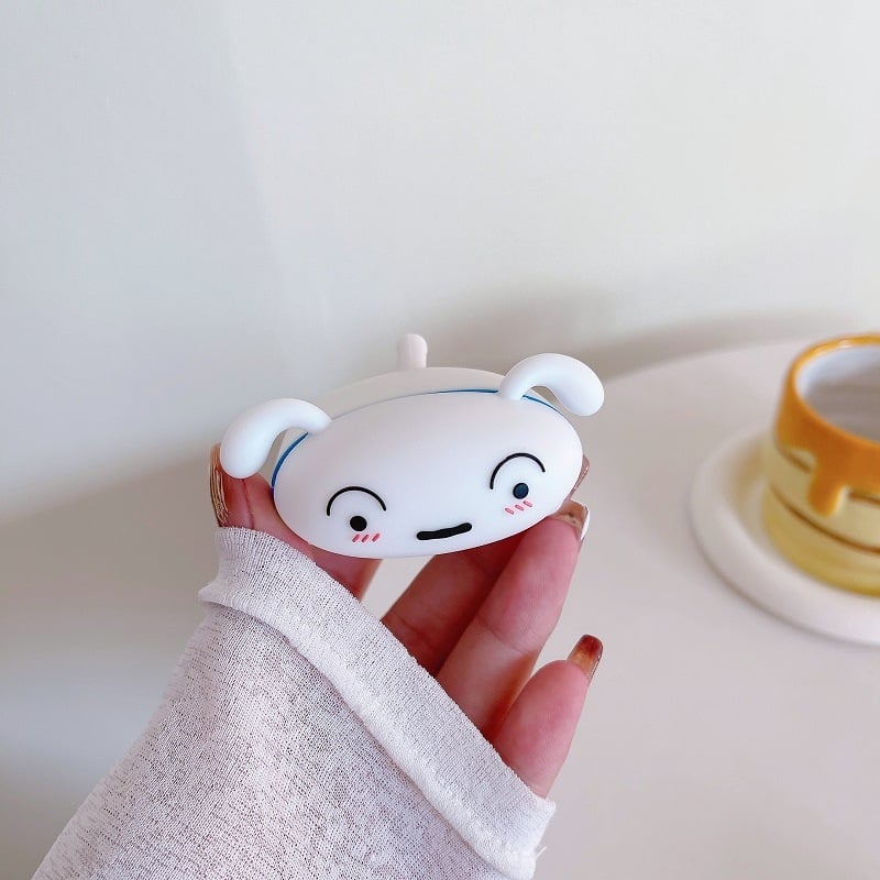 Калъф за AirPods Pro 2/3 поколение, мультяшен дизайн, PC материал, Инжекционно формован, съвместим с AirPods Pro