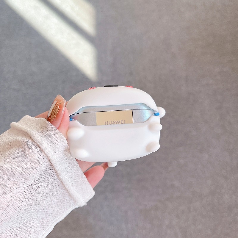 Калъф за AirPods Pro 2/3 поколение, мультяшен дизайн, PC материал, Инжекционно формован, съвместим с AirPods Pro