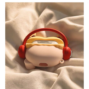 Canibao силиконов предпазен калъф за Apple AirPods Pro 2, релефен мультяшен дизайн