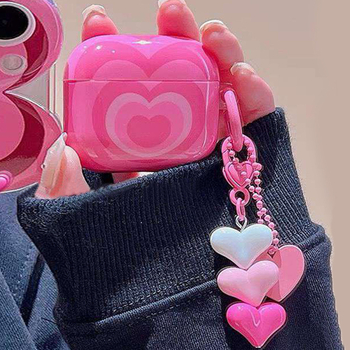 Carcasă de protecție AirPods Pro cu design inimă — Nothing, TPU, design all-in-one, compatibil Apple