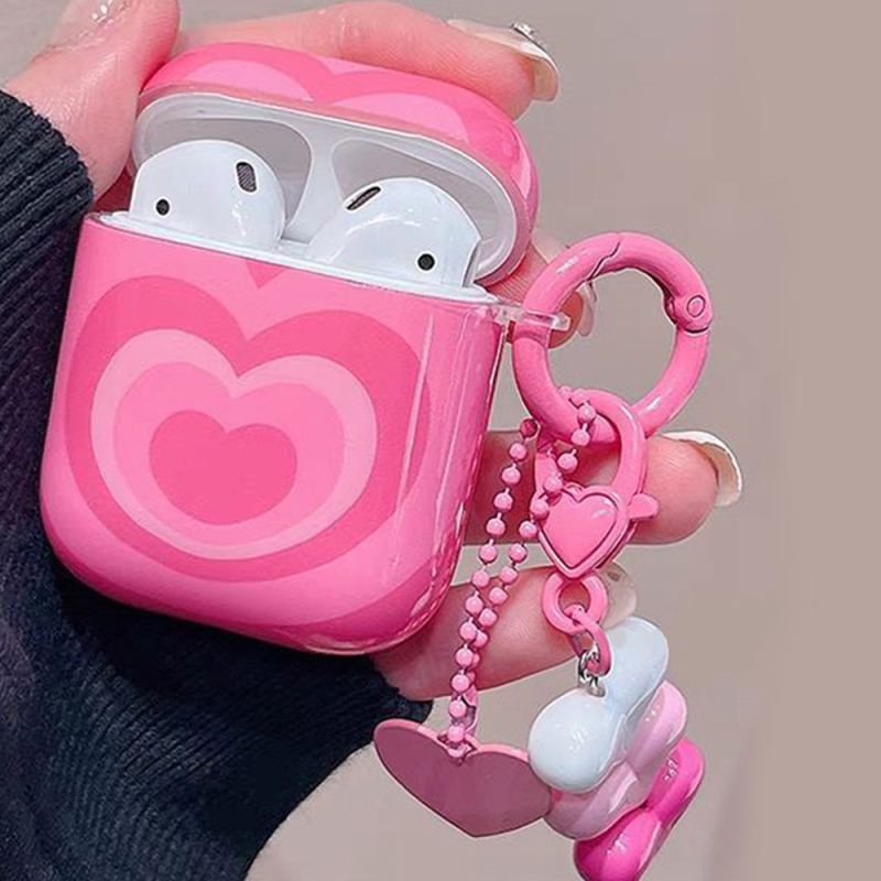 Carcasă de protecție AirPods Pro cu design inimă — Nothing, TPU, design all-in-one, compatibil Apple