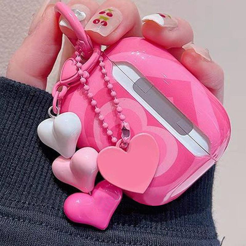 Carcasă de protecție AirPods Pro cu design inimă — Nothing, TPU, design all-in-one, compatibil Apple