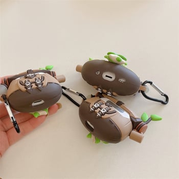 Калъф за AirPods Pro от силикон с тема The Legend of Zelda, мек корпус, 3D релеф, карикатурен дизайн