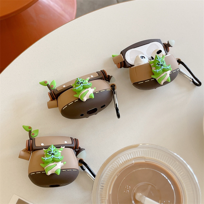 Калъф за AirPods Pro от силикон с тема The Legend of Zelda, мек корпус, 3D релеф, карикатурен дизайн