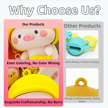 AirPods lietas Bluetooth austiņām — PVC materiāls, 3D karikatūras IP dizains, saderīgs ar Apple, pielāgojams