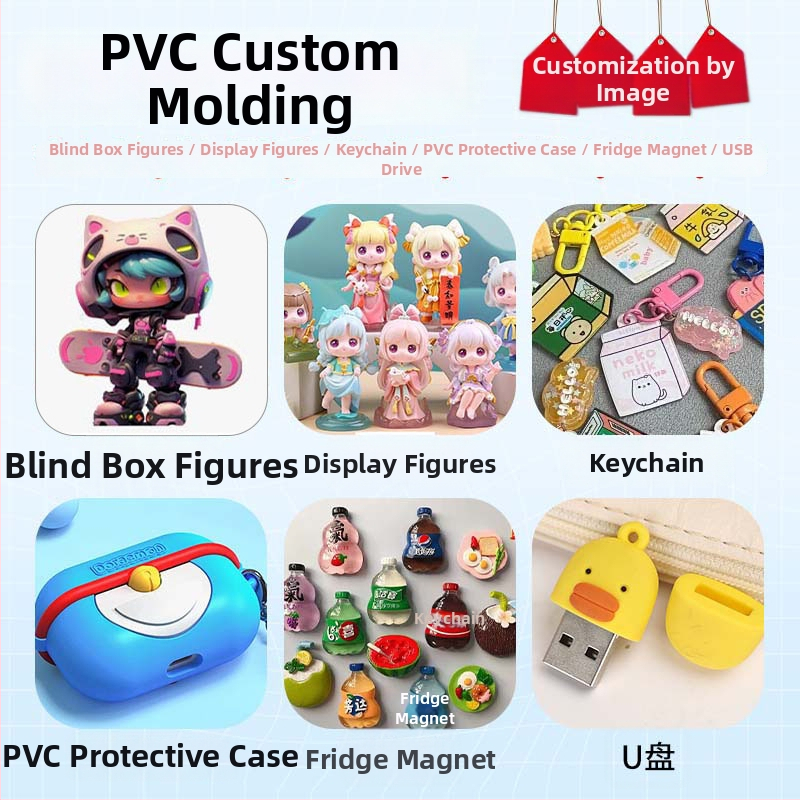 Pouzdro na AirPods pre Bluetooth slúchadlá — PVC materiál, 3D Cartoon IP dizajn, kompatibilný s Apple, prispôsobiteľný