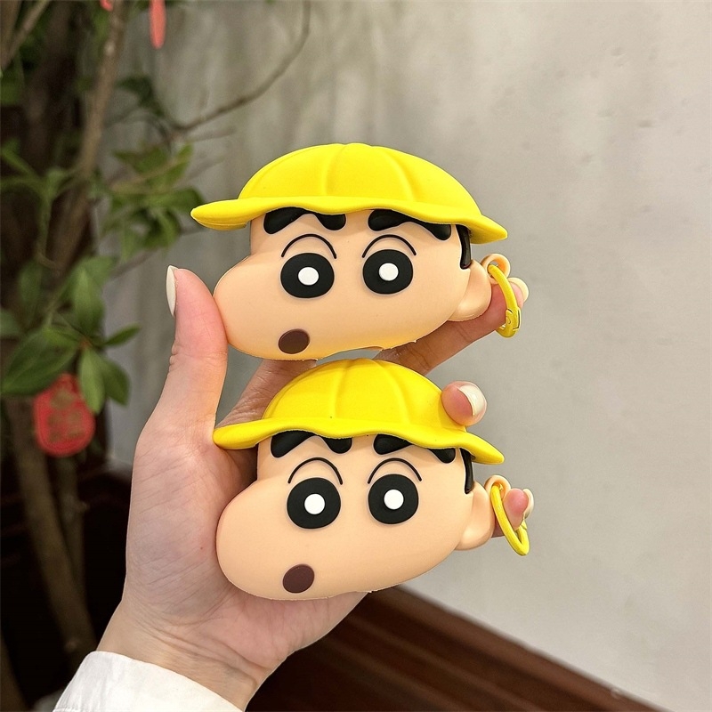 Husă Xiaoxin AirPods 4, din silicon, carcasă rigidă, stil desen animat, turnare prin injecție, Compatibil cu Apple AirPods 4