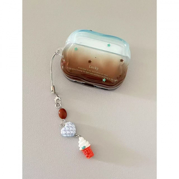 AirPods кейс за слушалки Chaohsi, релефна изработка, общ стил, с възможност за персонализация, материал: друг