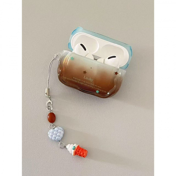 AirPods кейс за слушалки Chaohsi, релефна изработка, общ стил, с възможност за персонализация, материал: друг