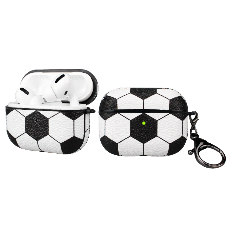 Kenpetai Zaštitno kućište za AirPods 1/2/Pro — PC plastika i PU koža; preklopni poklopac (flip-top), univerzalni dizajn; konstrukcija s ljepilom; podrška prilagodbi; kompatibilno s AirPods 1/2/Pro.