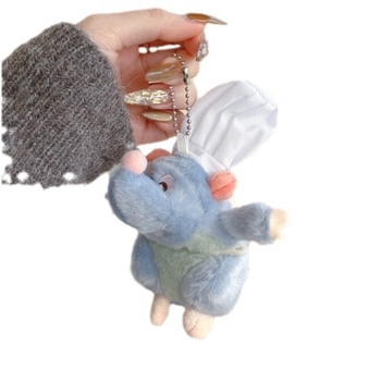 AirPods 4 plīša vāciņš – Ratatouille animācijas stils, saderīgs ar Apple (Materiāls: plīša audums; Stils: multfilms; Ražošana: līmēšana)