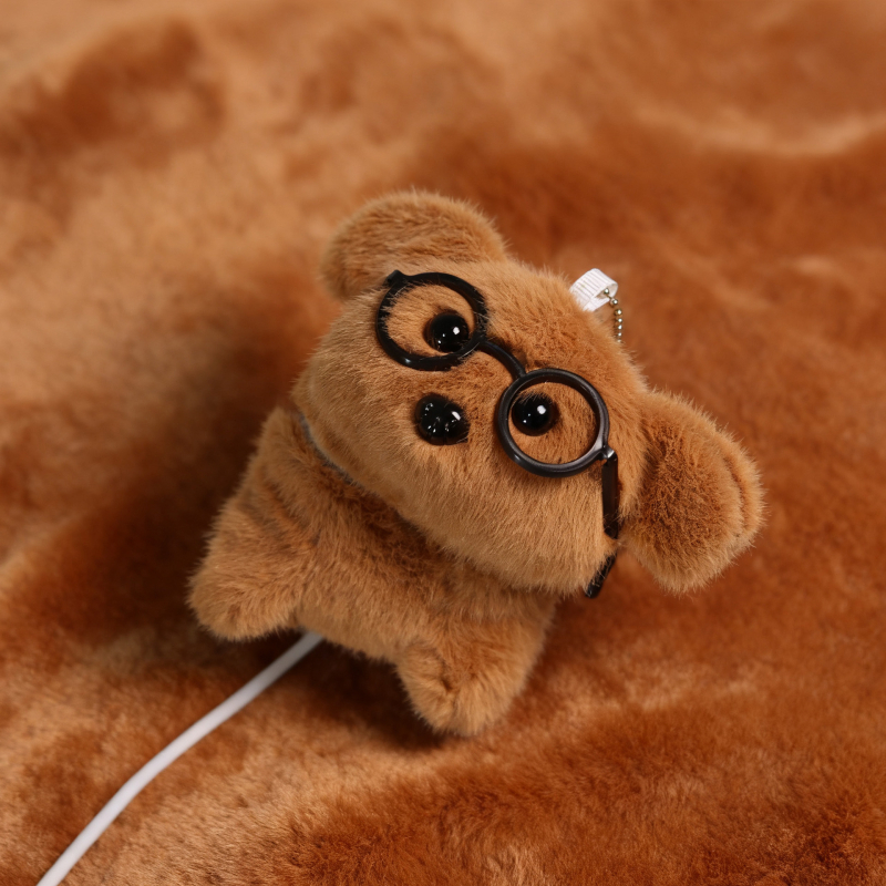 Husă pentru căști Huawei FreBuds 6 — pluș, portabil, model desen animat, compatibil cu Huawei 5i/6i