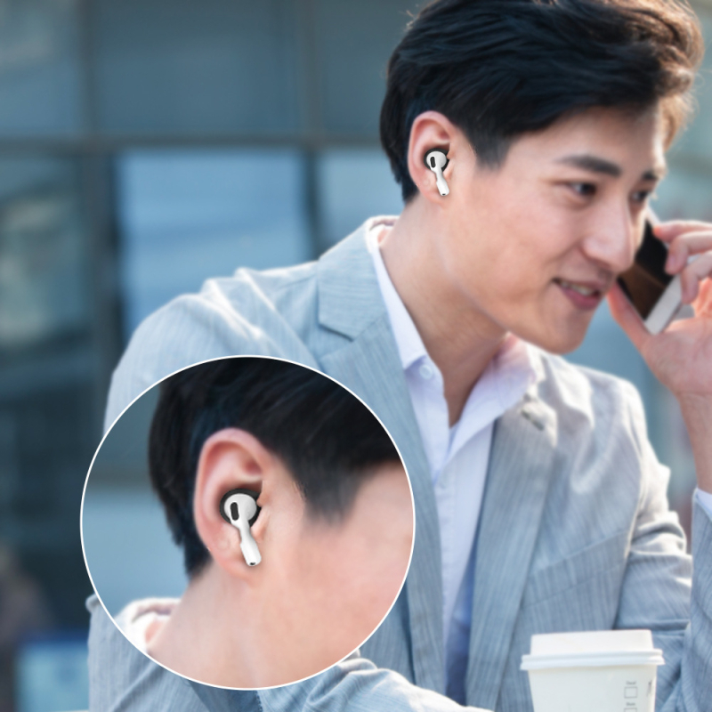 AirPods 4-то поколение силиконова защитна капачка за уши — ултра тънка, прахо- и удароустойчива