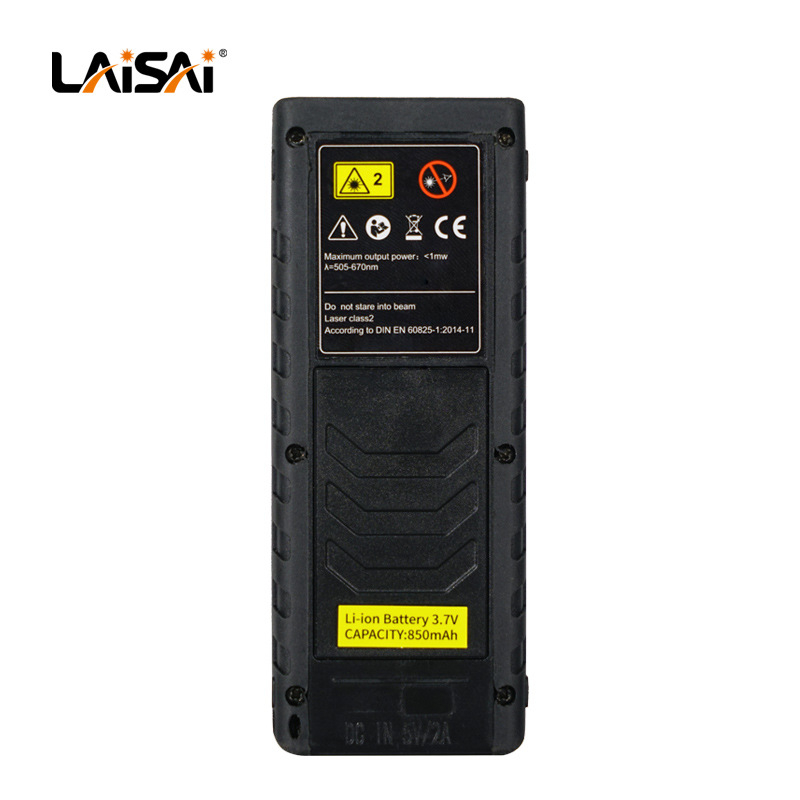 Lāzera distancmetr, rokas, 80 m diapazons, augsta precizitāte