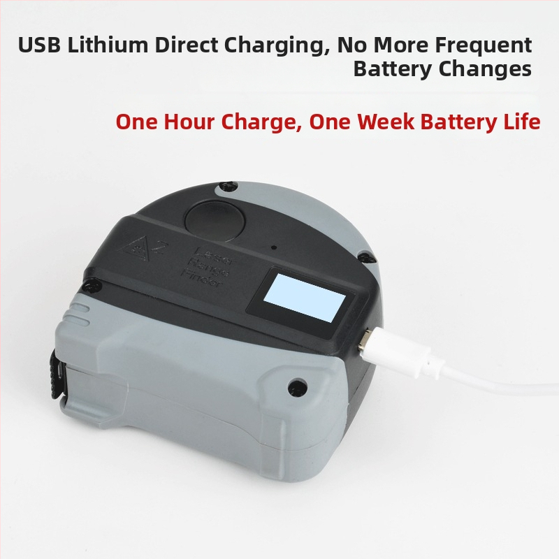 Lāzera attāluma mērītājs koksnes apstrādei — elektroniskais infrasarkanais lineālais mērinstruments, daudzfunkcionāla mērierīce, augsta precizitāte