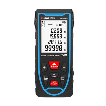 Lézeres távolságmérő újratölthető akkumulátorral, 50 m mérési tartomány, 1,5 mm pontosság, tömeg 250 g, modellek SW-M50A/SW-M70A/SW-M100A