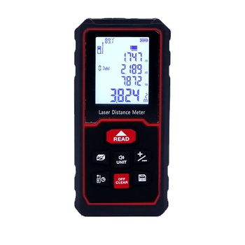 Lazerkaugusmõõtja, kaubamärk Fair, mudel Voice rangefinder, mõõtmisvahemik 0,05–120 m, kaal 200 g