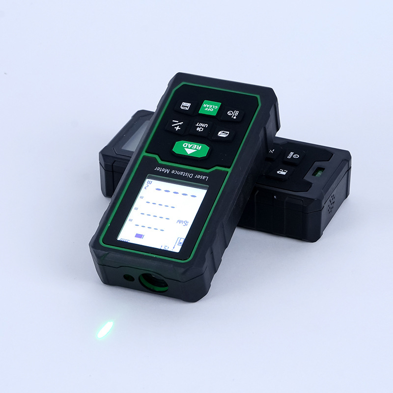 Lazerkaugusmõõtja, kaubamärk Fair, mudel Voice rangefinder, mõõtmisvahemik 0,05–120 m, kaal 200 g