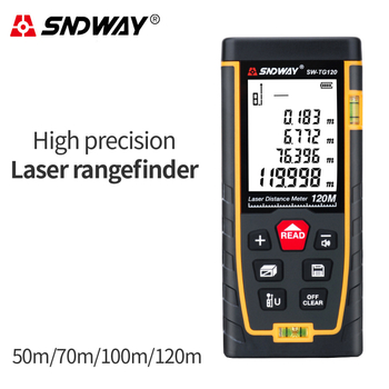 Shindawei lāzeru attāluma mērītājs SW-TG50/TG100, rokas, dekoru darbiem