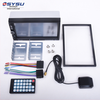 Automobilinė multimedijų navigacijos sistema MP5 su integruotu važiavimo įrašymo įrenginiu ir galinio vaizdo kamera, 7 colių LCD TFT ekranas, 12V maitinimas, palaiko TF kortelę ir USB, atkuria MP4/AVI/MKV/FLV/RM, modelis 7021g, pritaikomas apdorojimas