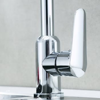 Kuhinjski miješivač slavine od nehrđajućeg čelika, keramički ventil, ugradnja tip sjedalo (model SUS5653-DD)