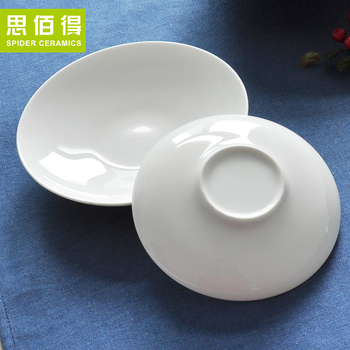 Чиния от костен порцелан – кръгла форма, микровълнова годна, глазура за лесно почистване