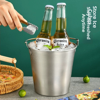 Rongfan nerūsējošā tērauda uzkodu un ledus kannas | Dzerienu aprīkojums, izlaists 2024. gadā ar drukātu logotipu