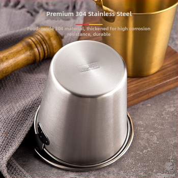 Rongfan nerūsējošā tērauda uzkodu un ledus kannas | Dzerienu aprīkojums, izlaists 2024. gadā ar drukātu logotipu