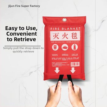 Fibreglasist tulekaitse tekk – leekidele vastupidav, kõrge temperatuuritaluvus, taaskasutatav, bränd Jijun, kohandatav mudel