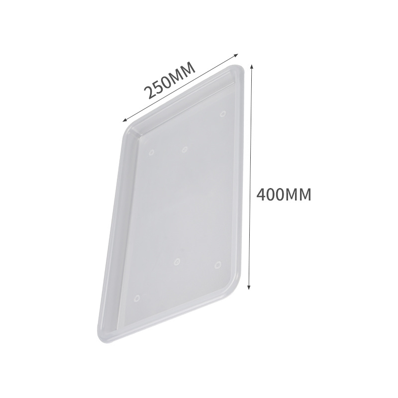 Пластмасов кухненски дренажен поднос и държач за чинии, правоъгълна форма, материал PP; не е подходящ за микровълнова печка