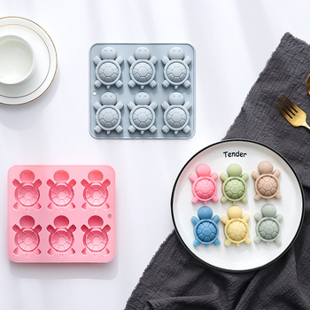 Καλούπια κέικ σιλικόνης, σετ 6 τεμαχίων, με ασύμμετρο σχήμα, ανθεκτικά σε υψηλές θερμοκρασίες