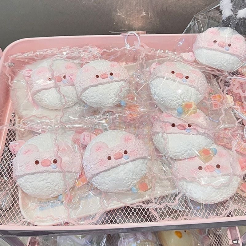 Σιλικονούχα φόρμα με καρτούν γουρούνι - σιλικόνη τροφίμου, ακανόνιστος σχηματισμός, για ψήσιμο, κεριά, σαπούνι, fondant και τούρτες