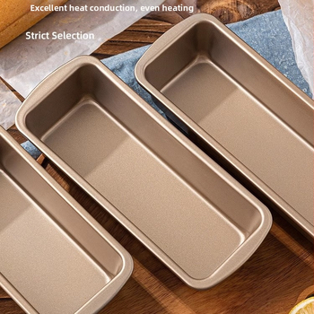 Forma dreptunghiulară antiaderentă pentru chec și pâine – tavă de copt pentru cuptor comercial și coacere acasă