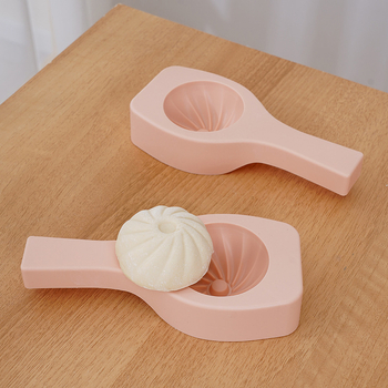 Formă manuală pentru chifle la abur, cu formă neregulată, material PP, pentru aluat de chifle la abur și umpluturi de fasole și legume