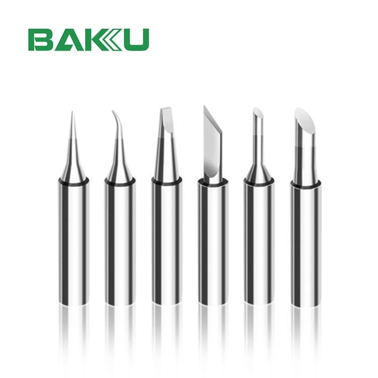 BK-9033 serija: 3 vnt lydinio litavimo antgalių – smailusis, kampinis ir pjovimo galvutė (3 į 1)