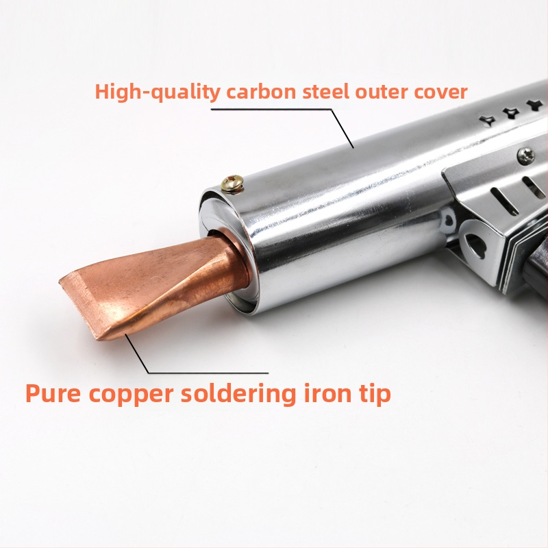 Ηλεκτρικό κολλητήρι συγκόλλησης 500W, υψηλής ισχύος, 220V εξωτερική θέρμανση