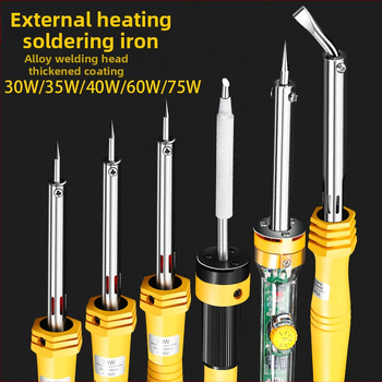 Deli κολλητήρι με ξύλινο χερούλι, 220V, για συγκόλληση