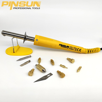 Elektrinis litavimo rinkinys su graviravimo funkcija, 220–240V, elektrinis šildymas, prekės ženklas PINSUN