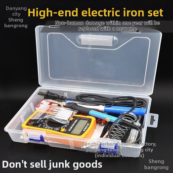 Vidinio šildymo litavimo rinkinys namų elektronikos remontui, reguliuojama temperatūra, didelė galia