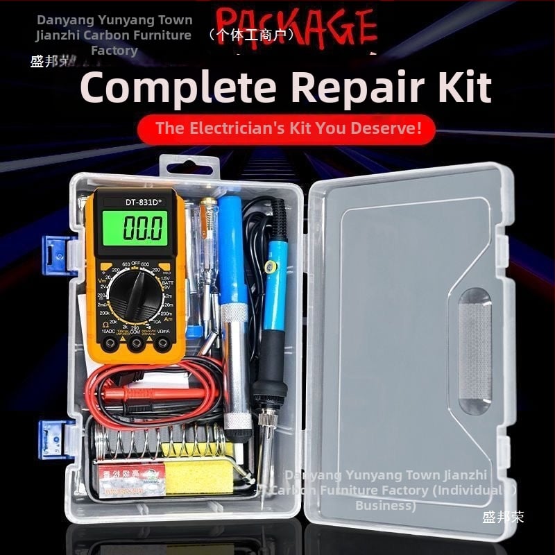 Vidinio šildymo litavimo rinkinys namų elektronikos remontui, reguliuojama temperatūra, didelė galia