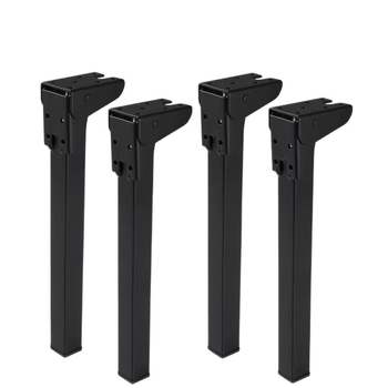 Сгъваеми крака за маса от квадратна тръба – железни, Jinlaigu Jlg-5116, модерен минимализъм, за компютърно бюро, тоалетка, шкаф за обувки и маса за хранене