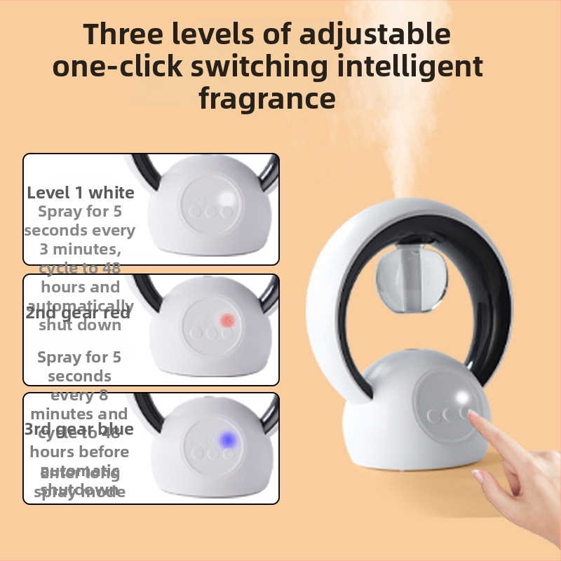 3-в-1 овлажнител с безшумен атомизатор и интелигентно средство против комари, модел QWD-01, 220V, 20W