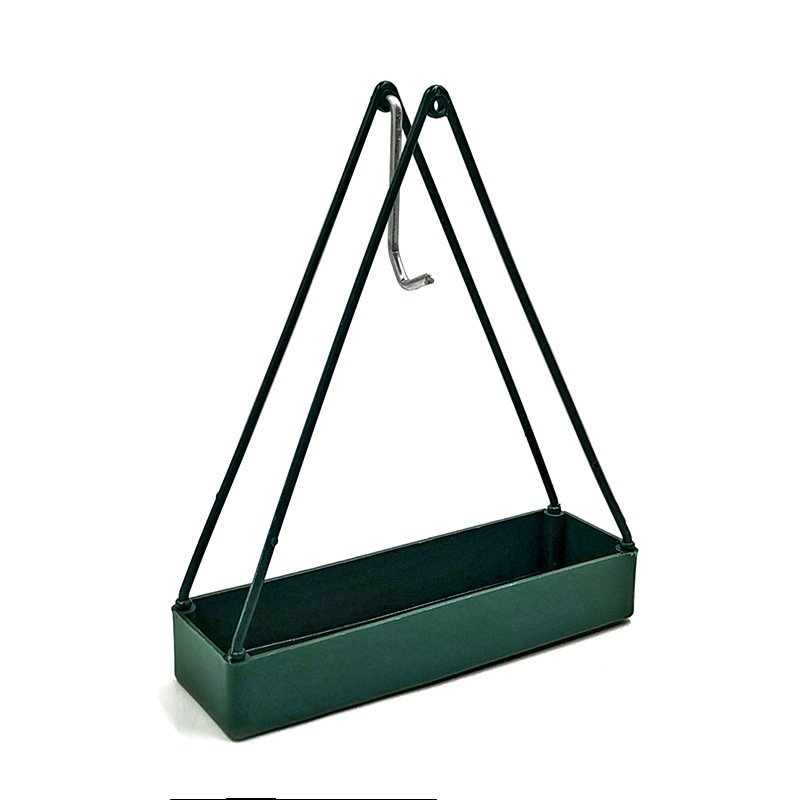 Държател за москитни пръчки и пепелник - триъгълен висящ дизайн, огнеустойчив, против изгаряния, многократно използваем