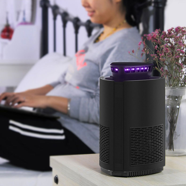 Lampe za ubijanje komaraca s kapom svjetlosnog vala, LED diode, pokrivenost 61 m²+, otporna na plamen, 1 godina garancije