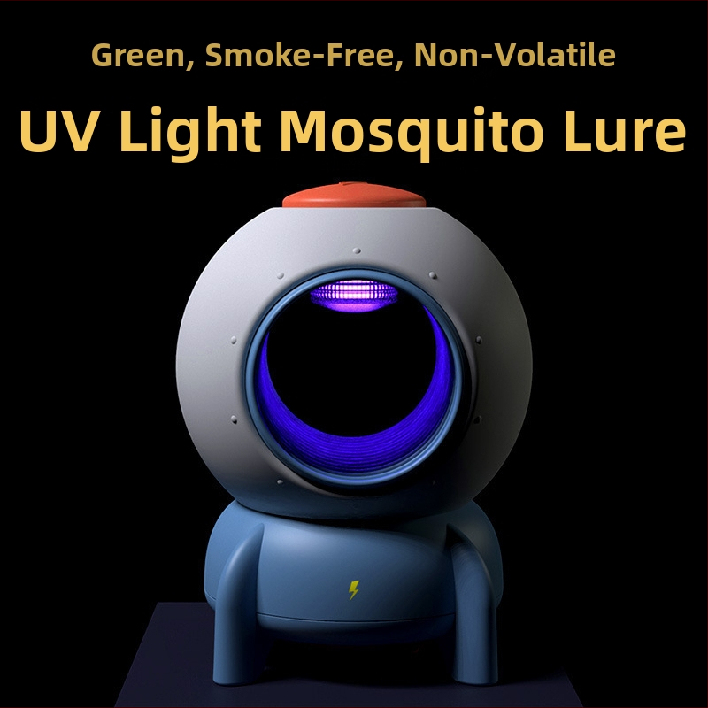 Fotokatalitska lampa za komarce, model S00046, pogodna za područje 11–20 m², UV lampa, trajanje 6–8 sati, s ugrađenom baterijom